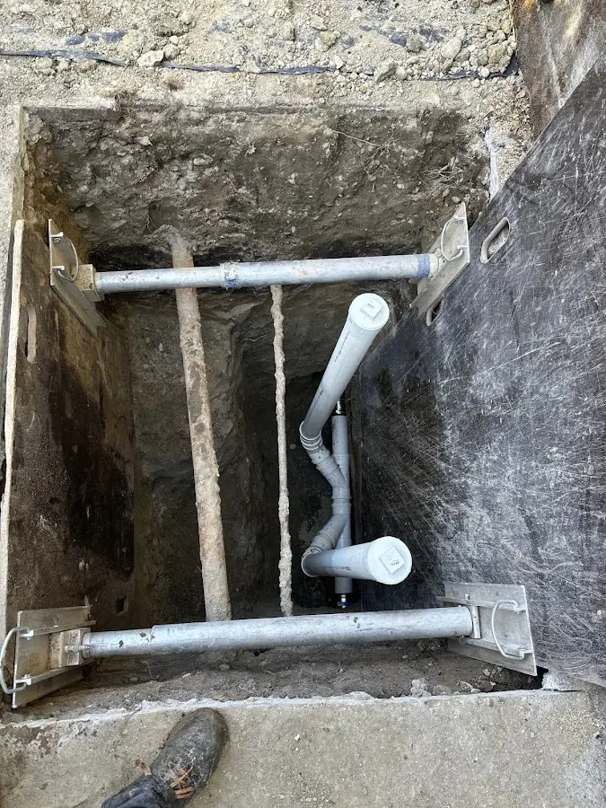 Experienced plumber completing Gas Line Repair work in National Park